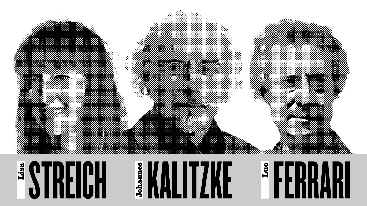 Lisa Streich, Johannes Kalitzke, Luc Ferrari © LMN Berlin
