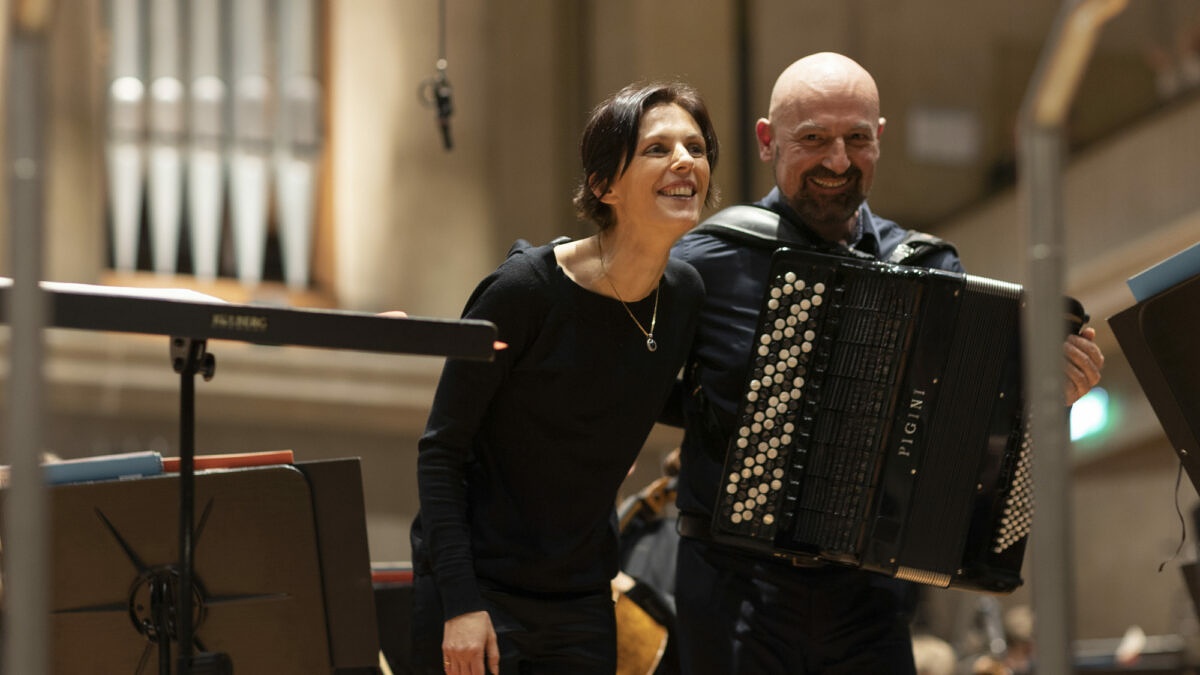 Francesca Verunelli und Krassimir Sterev im Konzert der musica viva am 12.05.2023 © Astrid Ackermann